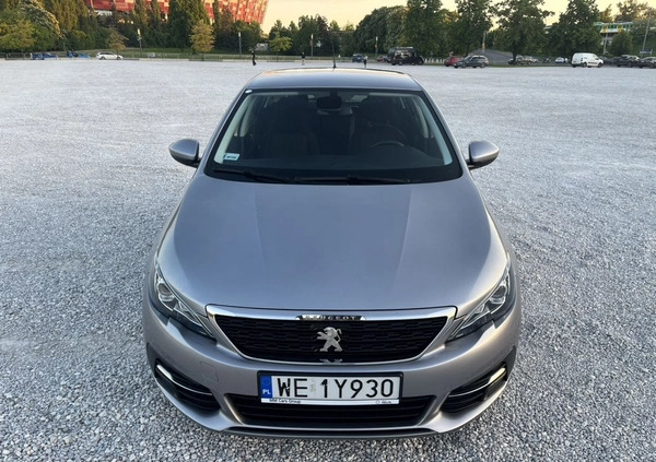 Peugeot 308 cena 51900 przebieg: 64524, rok produkcji 2020 z Warszawa małe 301